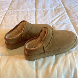 UGG plush slippers!